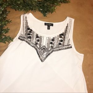 ⭐️ 3/$20 Embellished Tank by Jessica Simpson